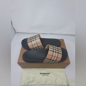Burberry slide sandals
